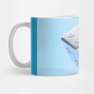 cube surrealism Mug